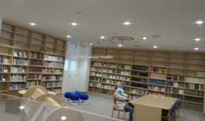 京都漢字ミュージアム2階漢字図書館