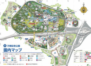万博記念公園マップ