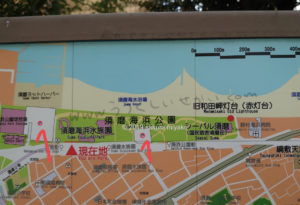 須磨海浜水族園付近の地図