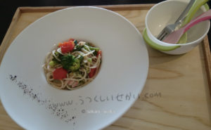 星のや竹富島のアレルギー対応食「米粉パスタ」