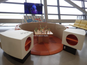 関空の第1ターミナル国内線ゲート内のキッズコーナー③